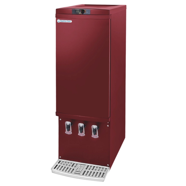 GASTRO-COOL | Réfrigérateur distributeur - 110 litres - 1 porte - Rouge Vin