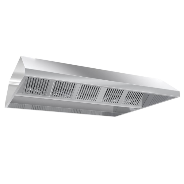 Hotte de plafond statique 2,2 m - avec filtre et lampe