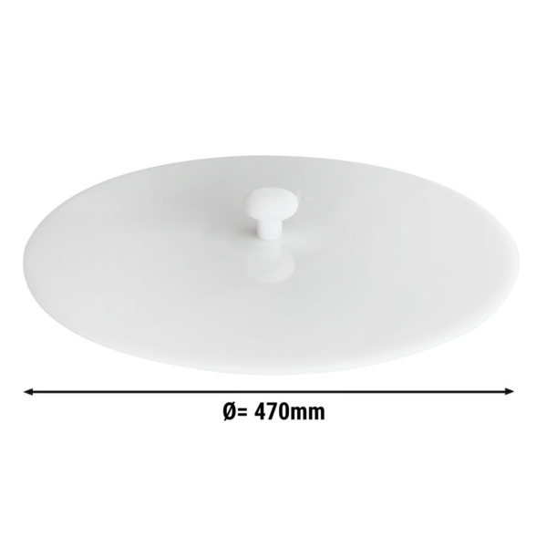 Couvercle pour roue à parmesan - Ø 470 mm - plastique