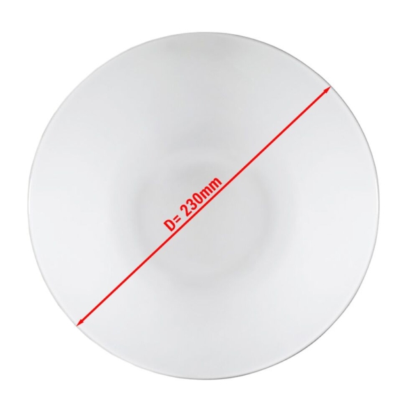 (12 pièces) PERA Blanc - Bol à dessert / Salade - Ø 23 cm