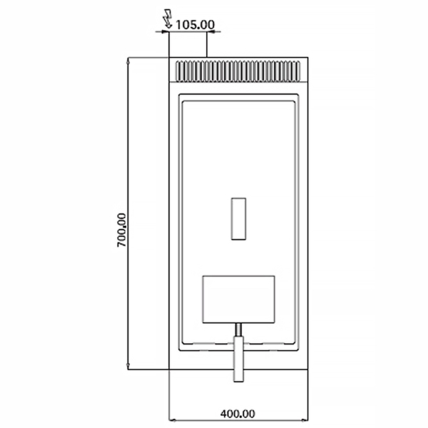 Friteuse électrique - 10 litres - 6 kW