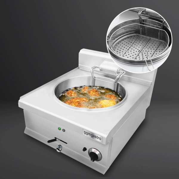 Friteuse électrique à poisson - 25 litres - 15 kW