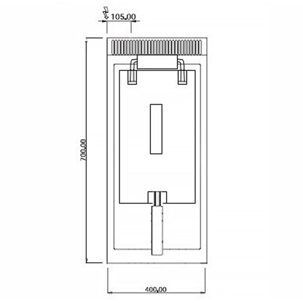 Friteuse électrique - 10 litres - 9 kW