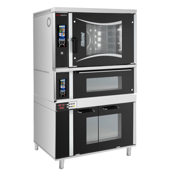 Four combiné de boulangerie - Touch - 6x EN 60x40 - incl. Four à pizza & Armoire de fermentation