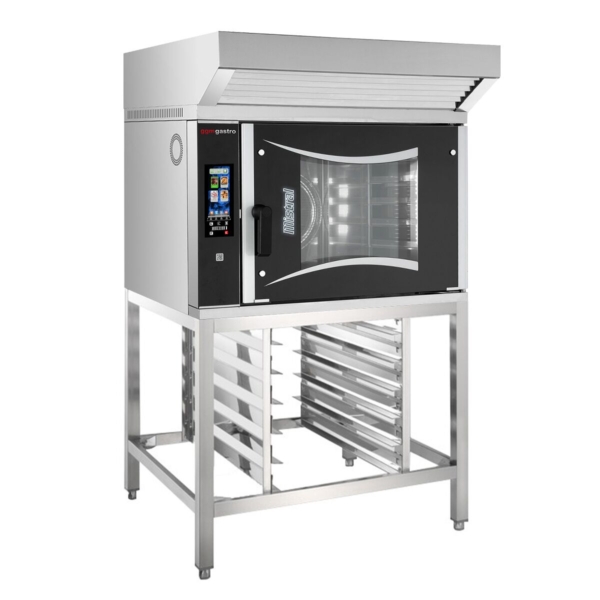 Four combiné de boulangerie - Touch - 6x EN 60x40 - Hotte incluse