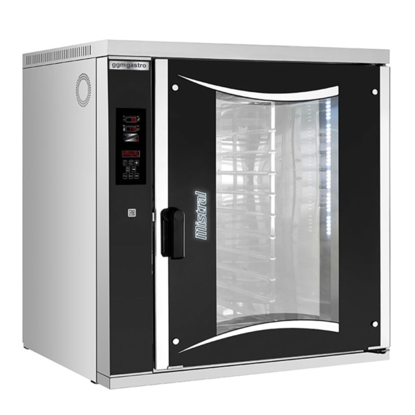 Four combiné de boulangerie - Digital - 10x EN 60x40 - Hotte & Armoire de fermentation incluses