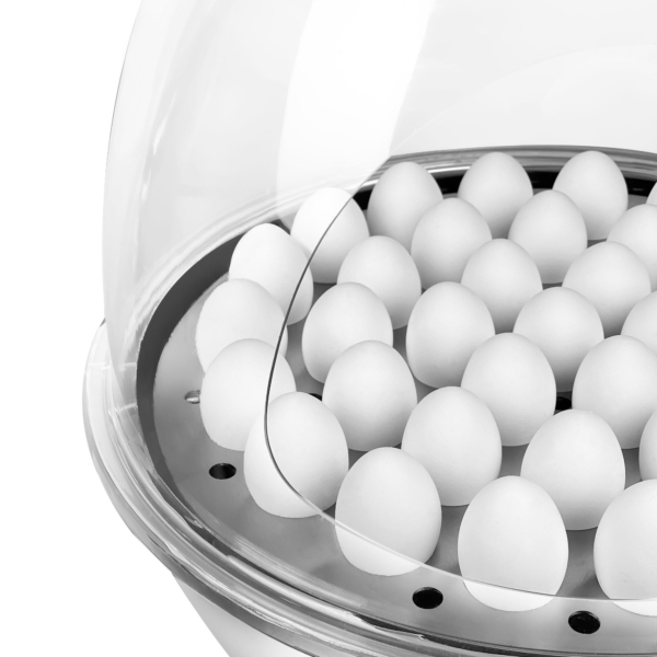 Chauffe-oeufs - Chrome - pour 37 oeufs