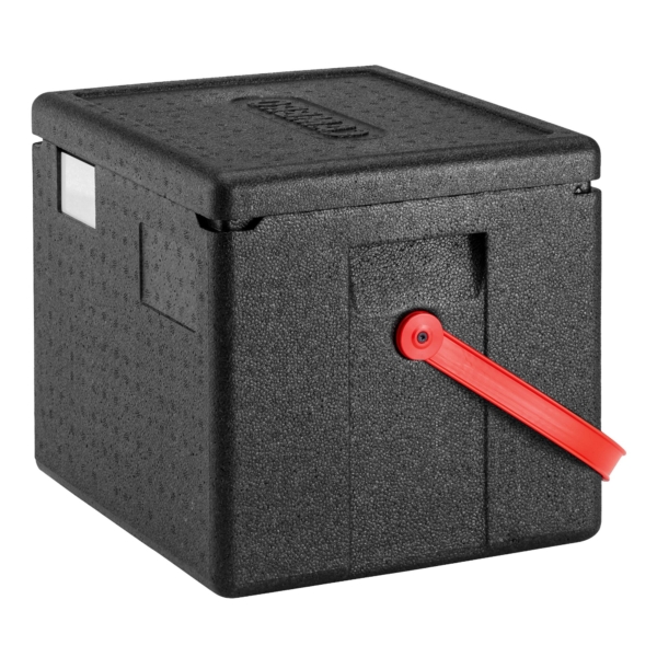 CAMBRO | CAM GOBOX® - Demi Toploader - GN 1/1 - avec sangle de transport en rouge