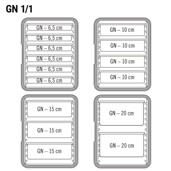 CAMBRO | CAM GOBOX® - Frontloader - GN 1/1 - Noir