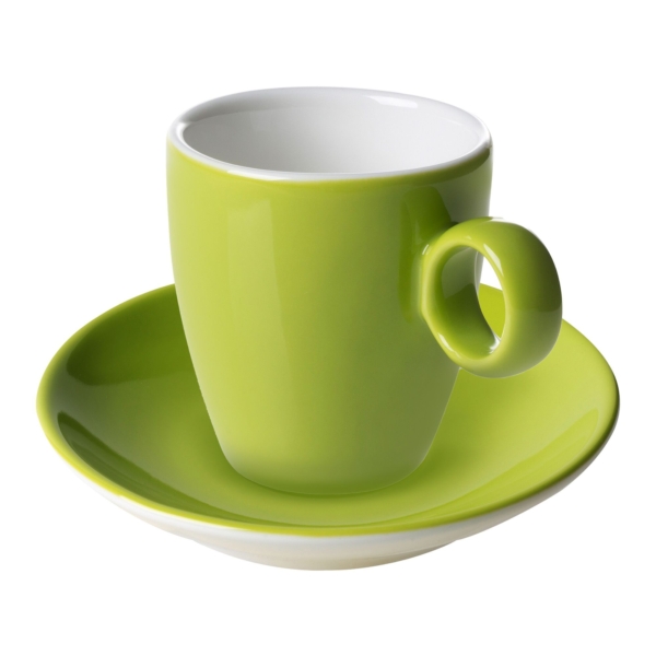 (6 pièces) BART COLOUR CAFE - Tasse à espresso - 65ml - Citron vert