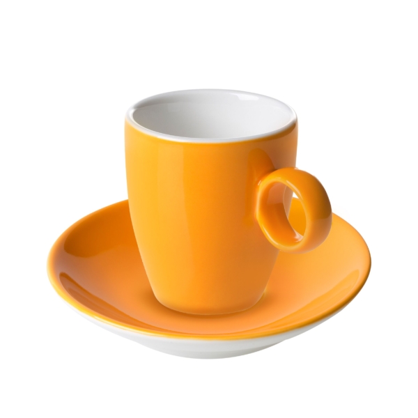 (6 pièces) BART COLOUR CAFE - Tasse à expresso - 65ml - Orange