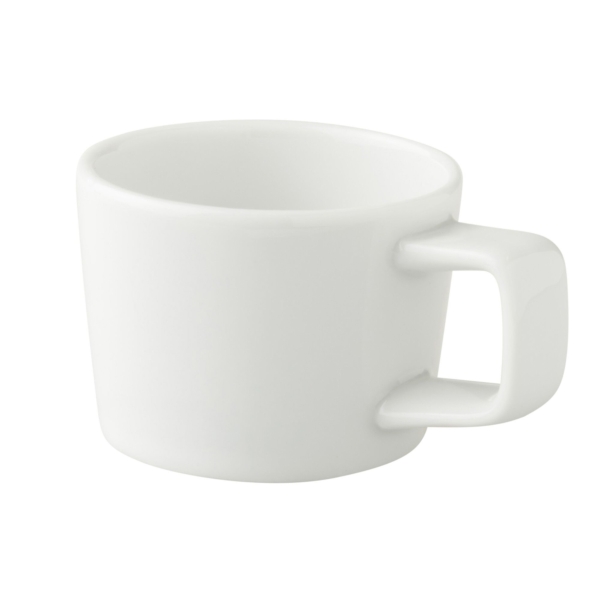 (12 pièces) WHITE DELIGHT - Tasse à espresso - 70ml - Blanc