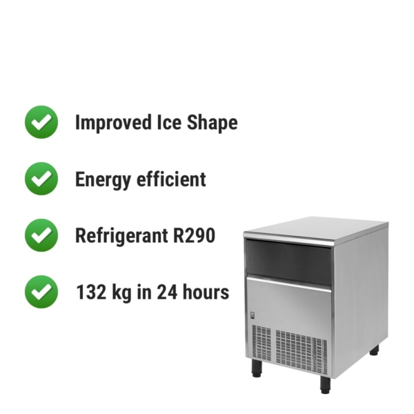 Machine à glaçons - Cylindre- 132 kg/ 24 h