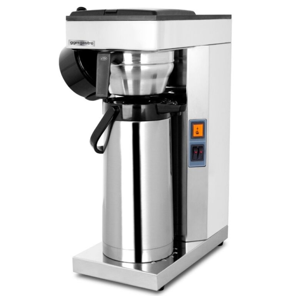 Machine à café filtre - 2,2 litres - 2,2 kW - avec thermokinétique - incl. carafe thermos à pompe