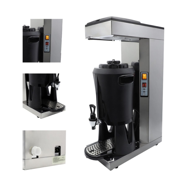 Machine à café filtre - 2,5 litres - 2,2 kW - avec thermokinétique et remplissage automatique d'eau