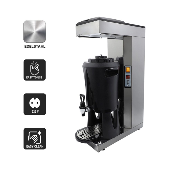 Machine à café filtre - 2,5 litres - 2,2 kW - avec thermokinétique et remplissage automatique d'eau