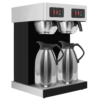 Machine à café filtre - 2x 2 litres - 3,8 kW - incl. 2 carafes isolantes