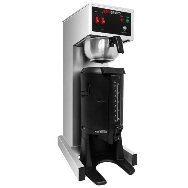 Machine à café filtre - 2,5 litres - 1,9 kW - avec remplissage automatique d'eau