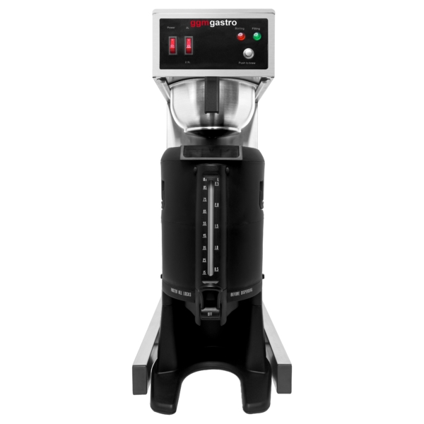 Machine à café filtre - 2,5 litres - 1,9 kW - avec remplissage automatique d'eau