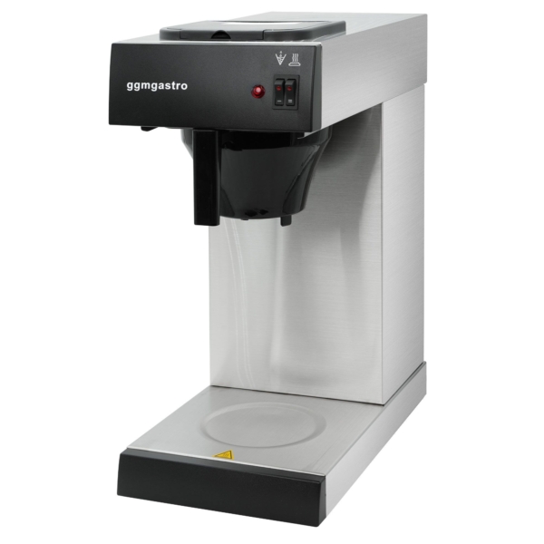 Machine à café filtre - 2 litres - 2 kW - avec plaque chauffante - incl. carafe isolante 2 litres