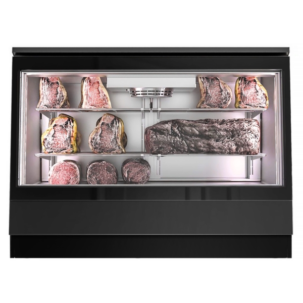 Dry Aging - Vitrine réfrigérée 1,4 m - Noir