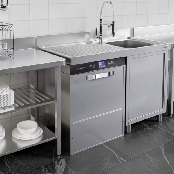 Lave-vaisselle à double paroi - Touch - 3,55 kW - avec pompe à détergent, à produit de rinçage & à lessive