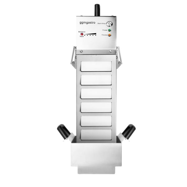 Filtre à huile de friture portable sur batterie - 80 litres/minute - pour friteuses de 20 litres et plus