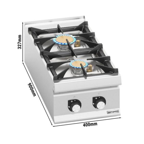 Bain-Marie électrique - 1x GN 1/1 et 1x GN 1/3