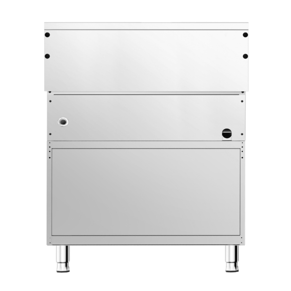 Cuisinière à gaz - 19,5 kW - 6 brûleurs - avec sous-meuble inclus