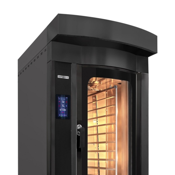 Four rotatif de boulangerie à air chaud - Touch - 10x EN 60x40 - avec armoire de fermentation & système de lavage