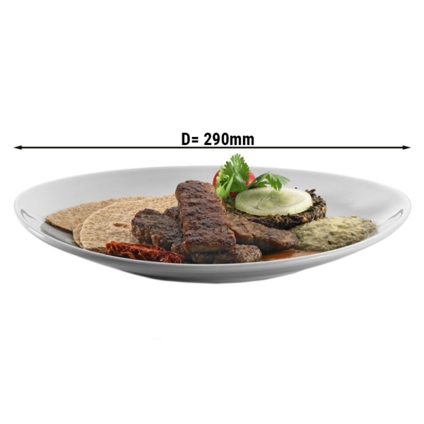 (12 pièces) ENTity - Assiette à griller - Ø 29 cm