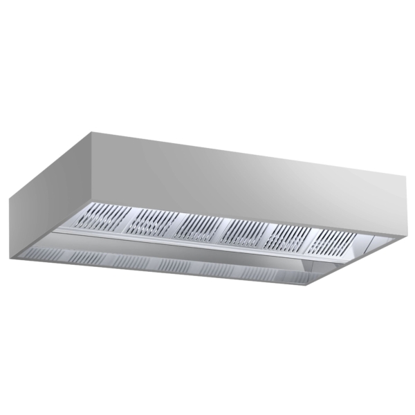 Hotte de plafond à induction - 3,2m - avec filtre & lampe LED