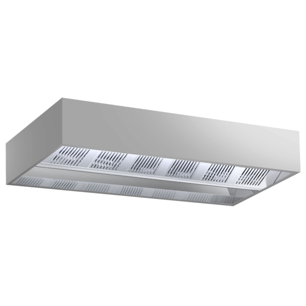 Hotte de plafond à induction - 3,5m - avec filtre & lampe LED