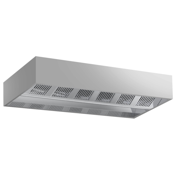 Hotte de plafond à induction - 3,5m - avec filtre & lampe LED