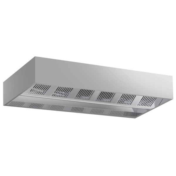 Hotte de plafond à induction - 3,6m - avec filtre & lampe LED