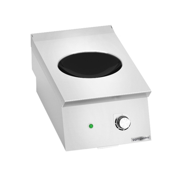 Wok à induction - 3,5 kW - 1 zone de cuisson - Ø 300 mm