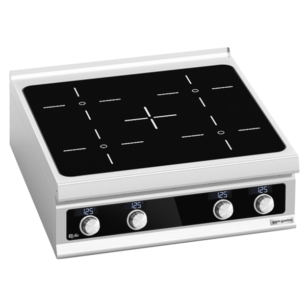 Wok à induction - 20 kW - 4 zones de cuisson - Bflex Digital