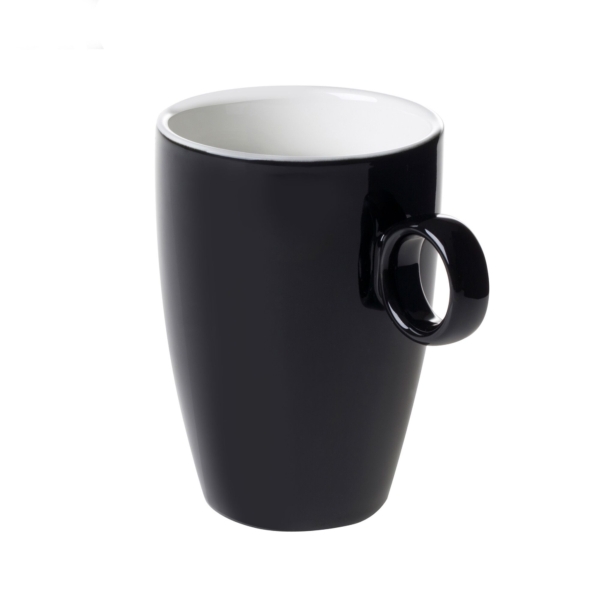 (6 pièces) BART COLOUR CAFE - Tasse à café - 230ml - Noir