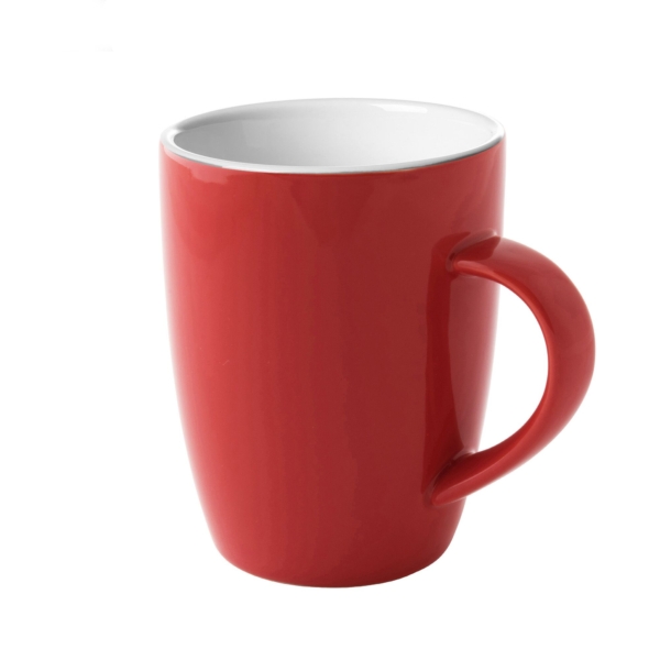 (6 pièces) COLORS - Tasse à café - 180ml - Rouge