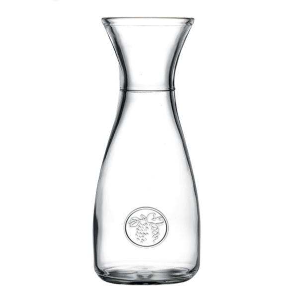 (12 pièces) Carafe - ATHEN - 1 litre - Transparent