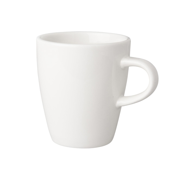 (12 pièces) BUDGETLINE - Tasse à café Mammoet Neo - 200ml - Blanc