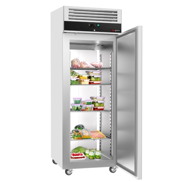 Réfrigérateur ECO - GN 2/1 - 700 litres - avec 1 porte - Intérieur de la porte en inox