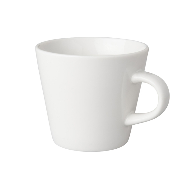 (12 pièces) BUDGETLINE - Tasse à café Mammoet Neo - 190ml - Blanc