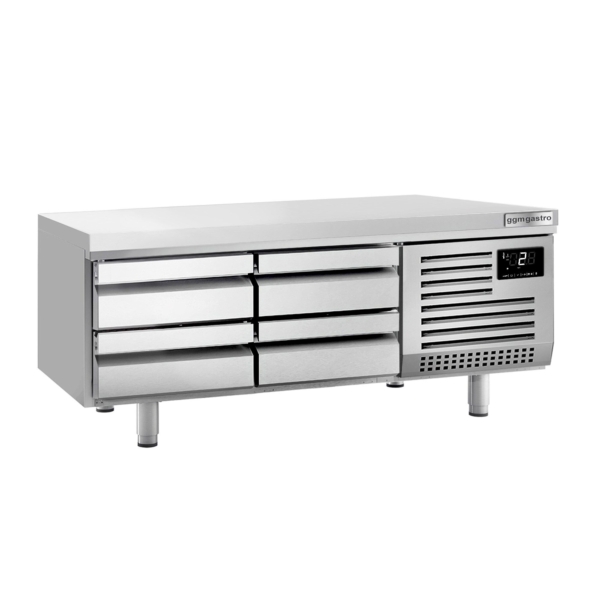 Sous-comptoir réfrigéré Premium PLUS - 1400mm - 190 litres - 4 tiroirs