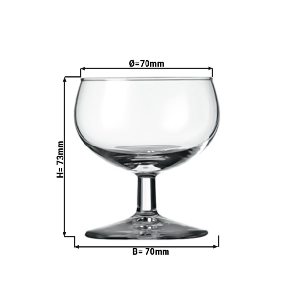 (12 pièces) Verre à liqueur - GILDE - 110 ml