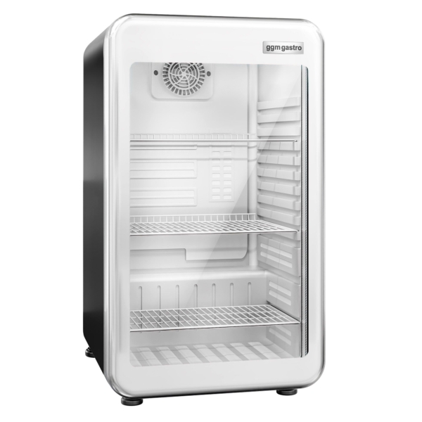 Réfrigérateur minibar - 500mm - 120 litres - 1 porte vitrée & éclairage LED