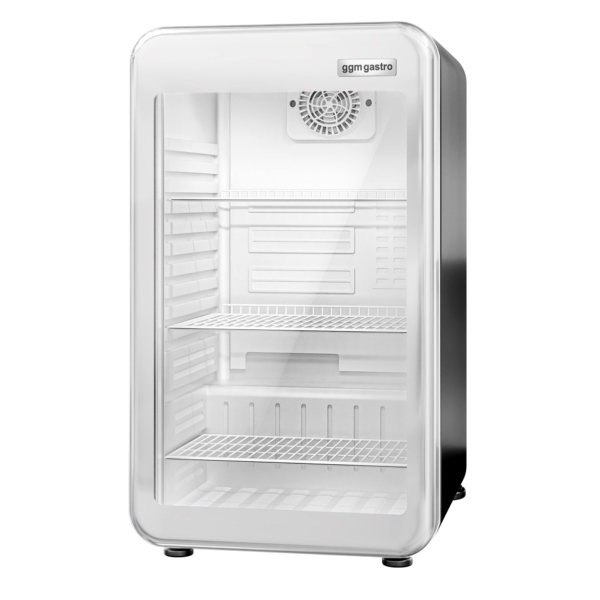 Réfrigérateur minibar - 500mm - 120 litres - 1 porte vitrée & éclairage LED