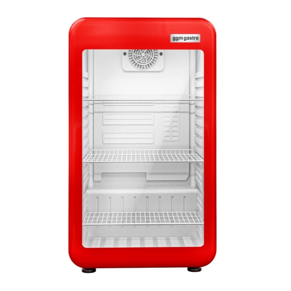 Réfrigérateur minibar - 500mm - 120 litres - 1 porte vitrée & Éclairage LED