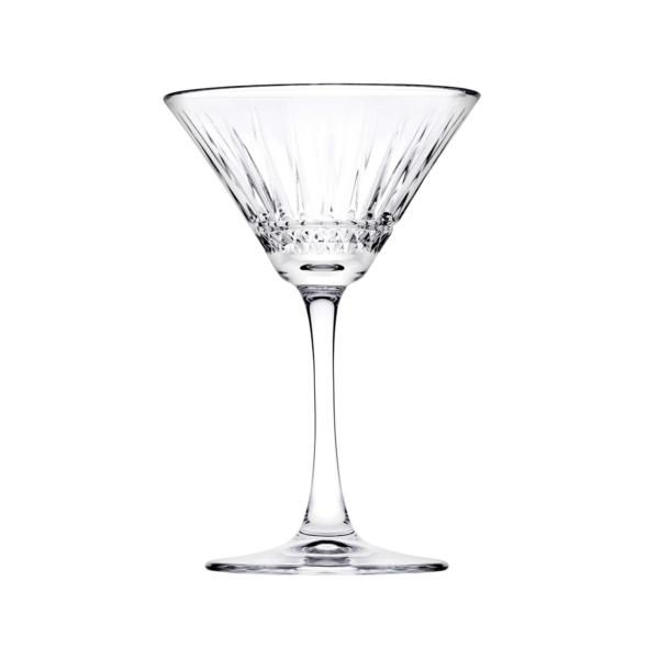 (4 pièces) Verre à Martini - ELYSIA - 220 ml - Transparent