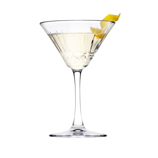 (4 pièces) Verre à Martini - ELYSIA - 220 ml - Transparent